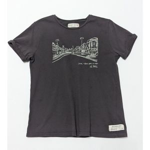 Zara Boys Short Sleeve PARIS embroidered T-shirt Size 9/10 Years